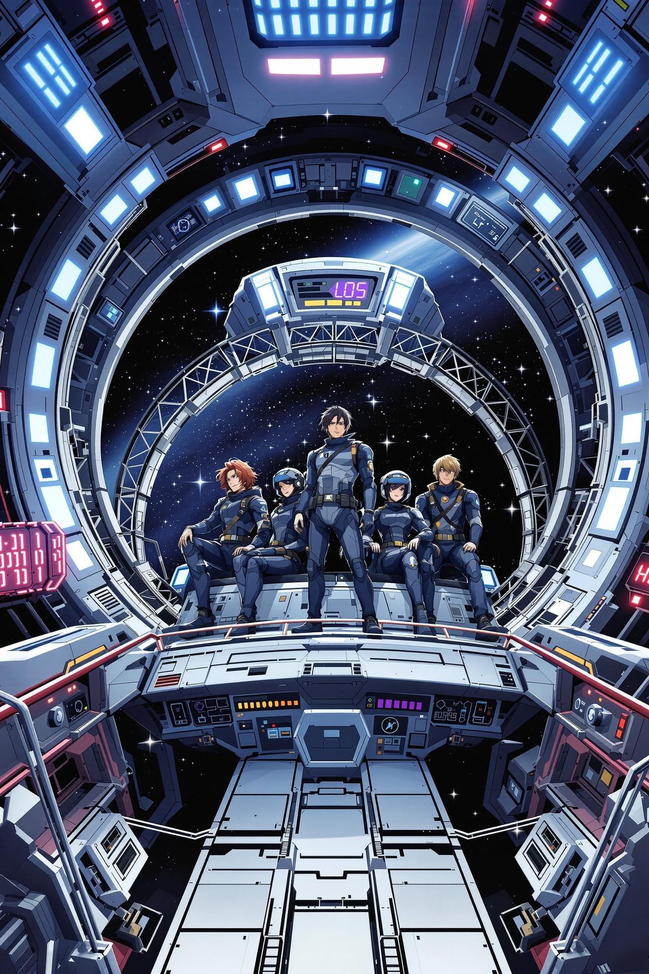 3D漫画 - 星际佣兵团封面