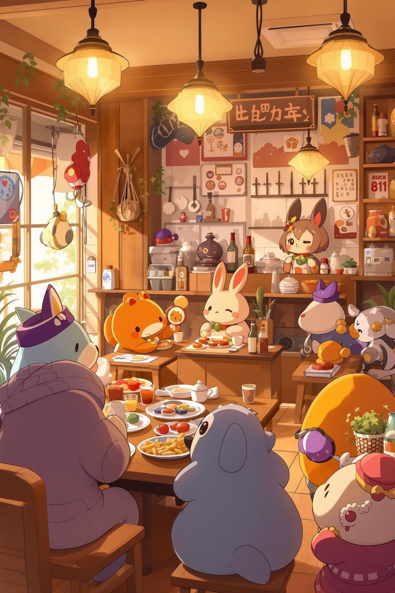 3D漫画 - 异世界食堂
